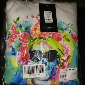 Fashion Nova Hoodie unisex, women's L, men's M